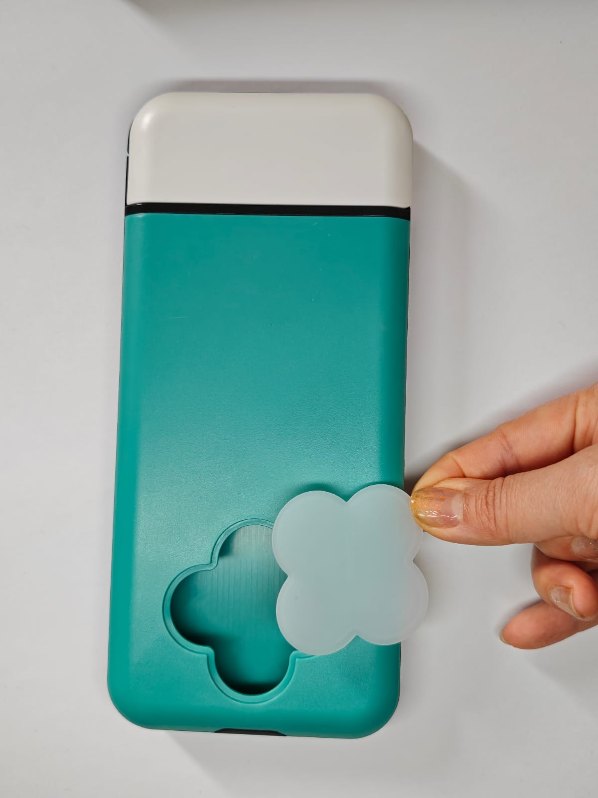 Discipline-box, phone locker, bleu